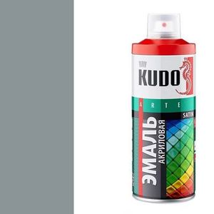 Эмаль Универсальная акриловая satin серая RAL 7001