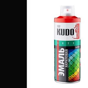 Эмаль Универсальная акриловая satin черная RAL 9005