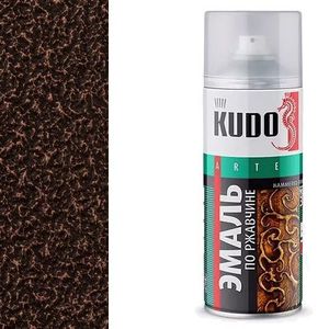 Эмаль по ржавчине Черно-бронзовая (аэрозоль, алкидная основа) 520мл