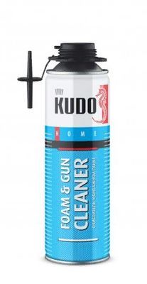 Очиститель пены монтажной KUDO (650 мл) серия HOME (незатвердевшей)