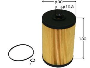 Элемент фильтрующий топливный 700 ТО !!! F612 Vic