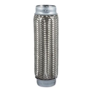 Компенсатор (гофра) выхлопной системы 3х-слойная Innerbraid 55x250 UNIVERSAL D=55mm L=250mm GANZ GIG05005