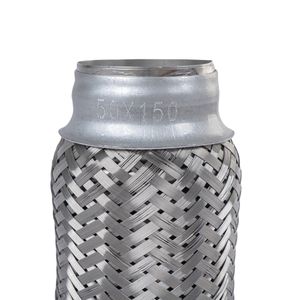 Компенсатор (гофра) выхлопной системы 3х-слойная Innerbraid 50x150 UNIVERSAL D=50mm L=150mm GANZ GIG05010