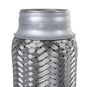 Компенсатор (гофра) выхлопной системы 3х-слойная Innerbraid 50x250 UNIVERSAL D=50mm L=250mm GANZ GIG05013