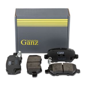Колодки задние OPEL Astra G/H Meriva Zafira GANZ GIJ07003