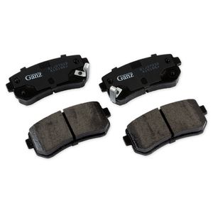 Колодки задние KIA Rio06-> /KIA Ceed/HYUNDAI i20/i30/ix35 GANZ GIJ07012