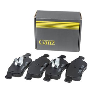 Колодки передние RENAULT DUSTER 10-/FLUENCE 10-/MEGANE III 08- GANZ GIJ09006