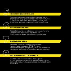 Колодки передние PRO-Line Ceramic TOYOTA Avalon/Camry V70/Rav4 V / LEXUS ES/UX 18-> GANZ GIJ09183C GIJ09183C Ganz