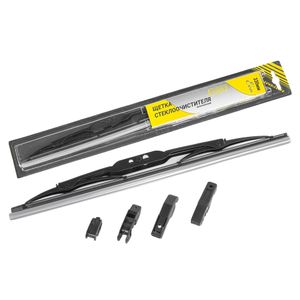 Щетка стеклоочистителя 330 мм каркасная 1 шт GANZ ECO GIS01001 (4 адаптера)