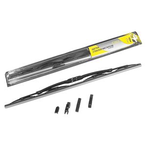 Щетка стеклоочистителя 550 мм каркасная 1 шт GANZ ECO GIS01008 (4 адаптера)