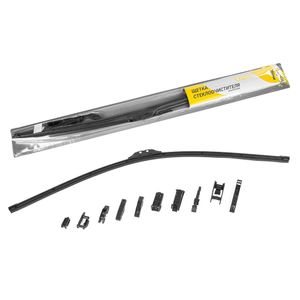 Щетка стеклоочистителя 700 мм бескаркасная 1 шт GANZ GIS01024 (8 адаптеров) gis01024 Ganz