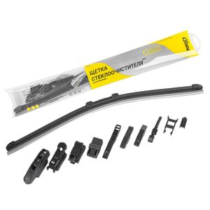 Щетка стеклоочистителя 430 мм бескаркасная 1 шт GANZ NEW GIS01030 (10 адаптеров)