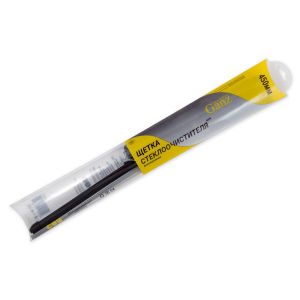 Щетка стеклоочистителя 450 мм бескаркасная 1 шт GANZ NEW GIS01031 (10 адаптеров)