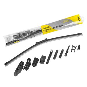 Щетка стеклоочистителя 480 мм бескаркасная 1 шт GANZ NEW GIS01032 (10 адаптеров)