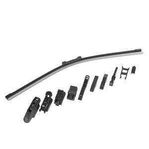 Щетка стеклоочистителя 510 мм бескаркасная 1 шт GANZ NEW GIS01033 (10 адаптеров)