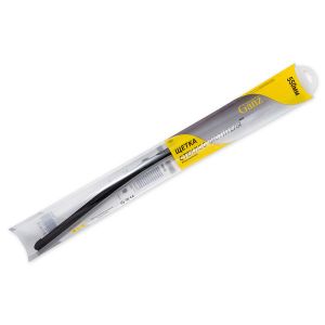 Щетка стеклоочистителя 550 мм бескаркасная 1 шт GANZ NEW GIS01035 (10 адаптеров)