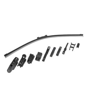 Щетка стеклоочистителя 550 мм бескаркасная 1 шт GANZ NEW GIS01035 (10 адаптеров)