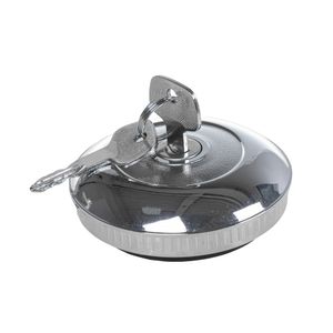 Крышка б/бака металлическая с ключом для ГАЗ-3102 GANZ GRG18002