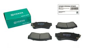 Колодки тормозные передние Mazda 6 2007- hbp103 Hemen