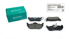 Колодки тормозные задние дисковые Jeep Grand Cherokee III 2004-/Commander 2005- hbp141 Hemen