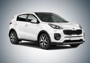 Дефлекторы окон, AutoFlex, для Kia Sportage 2016-, акрил, 4 шт.