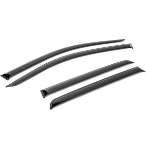 Дефлекторы окон, AutoFlex, для Mitsubishi Outlander 2012-2014 2014-, литьевой поликарбонат, 4 шт.