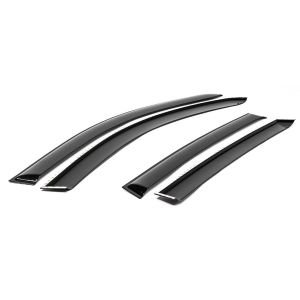 Дефлекторы окон, AutoFlex, для Nissan Terrano 2014-2016 2016-, литьевой поликарбонат, 4 шт.