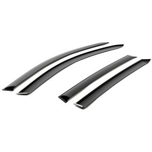 Дефлекторы окон, AutoFlex, для Renault Duster 2011-2015 2015-, литьевой поликарбонат, 4 шт.