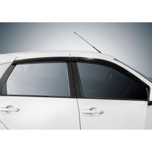 Дефлекторы окон, AutoFlex, для Lada Kalina SD,HB 2004-2018/Granta HB , литьевой поликарбонат, 4 шт.