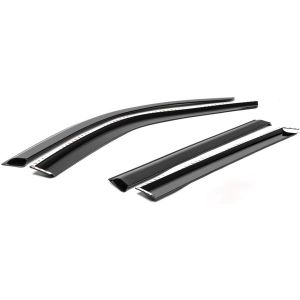 Дефлекторы окон, AutoFlex, для Lada Kalina WAG 2004-2018/Granta WAG, литьевой поликарбонат, 4 шт.