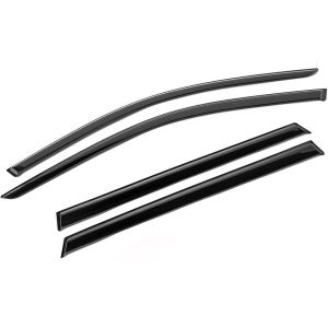 Дефлекторы окон, AutoFlex, для Lada Kalina WAG 2004-2018/Granta WAG, литьевой поликарбонат, 4 шт.