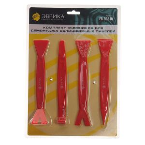 ЭВРИКА Набор съемников для демонтажа облицовочных панелей ER-86219 er86219 Эврика