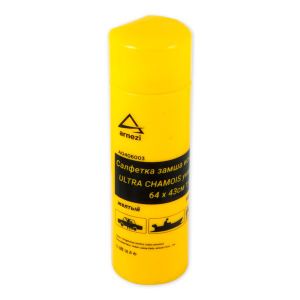 Салфетка замша искусственная универсальная 43x64 см тубус ARNEZI A0406003