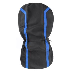 Чехлы на передние сиденья (рубашка) с подголовником, черно-синий 4 пр. ARNEZI A0508007