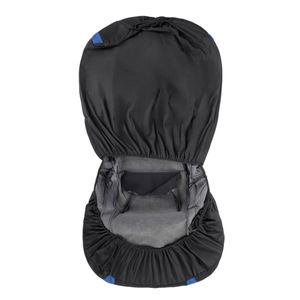 Чехлы на передние сиденья (рубашка) с подголовником, черно-синий 4 пр. ARNEZI A0508007