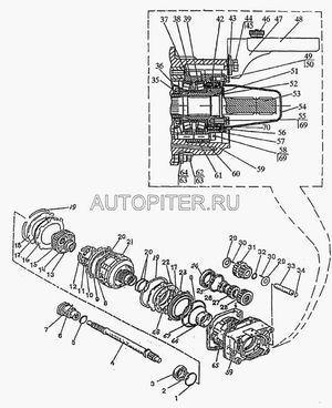 Стакан МТЗ 20224202042 МТЗ