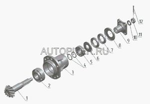 МТЗ, заглушка 82-2302031 пер.вед.моста 822302031 МТЗ
