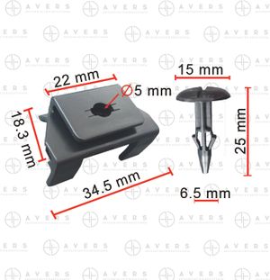 Клипса 538790r010 Avers