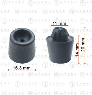 Отбойник крышки багажника Toyota, Lexus 9054109116 Avers