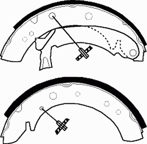 Комлект тормозных накладок FSB513 Ferodo
