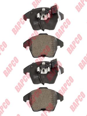 Колодки тормозные дисковые BP0280 передние, комплект,