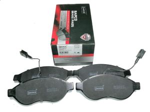 Колодки тормозные дисковые BP0337 передние, комплект,