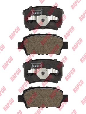 Колодки тормозные дисковые BP0567 задние, комплект,