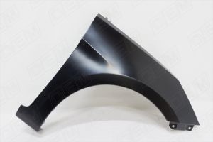 Крыло переднее правое Hyundai Solaris 1 (2011-2017) без повторителя oem0009kpr O.E.M.