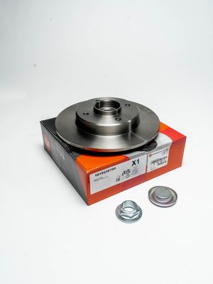 Диск тормозной с подшипником задн. невент. (с ABS) PEUGEOT 308 2008-, CITROEN C4 2010-, CITROEN C4 S