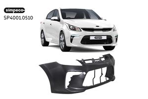 Бампер передний неокрашенный Kia Rio IV 2017-2020 (86511H0000) (SP4001.0510) sp40010510 Simpeco
