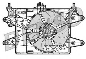 Вентилятор, охлаждение двигателя DER09083 Denso