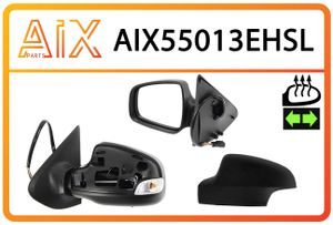 Зеркало эл. съемная облицовка с подогревом и поворотником левое aix55013ehsl/ 963028101r AIX AIX55013EHSL AIX55013EHSL AIX
