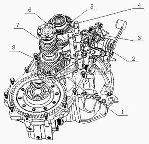 Подшипник КПП вторичного вала задний ОТАКА/МК 3204 3204715101 Geely