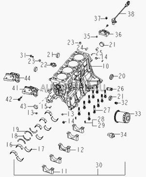 Датчик положения коленвала, GEELY